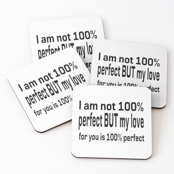 Item preview, I am not 100% perfect designed and sold by Nurul Hoda.
