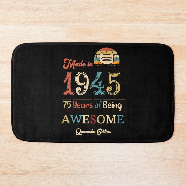 Item preview, Made In 1945 75th Birthday Quarantine Gift 75 Years Old T-Shirt designed and sold by youssefattigui.
