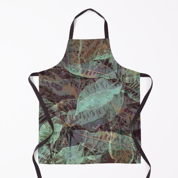 Item preview, Leaf Pattern, Earth Colours designed and sold by Trixiloo.