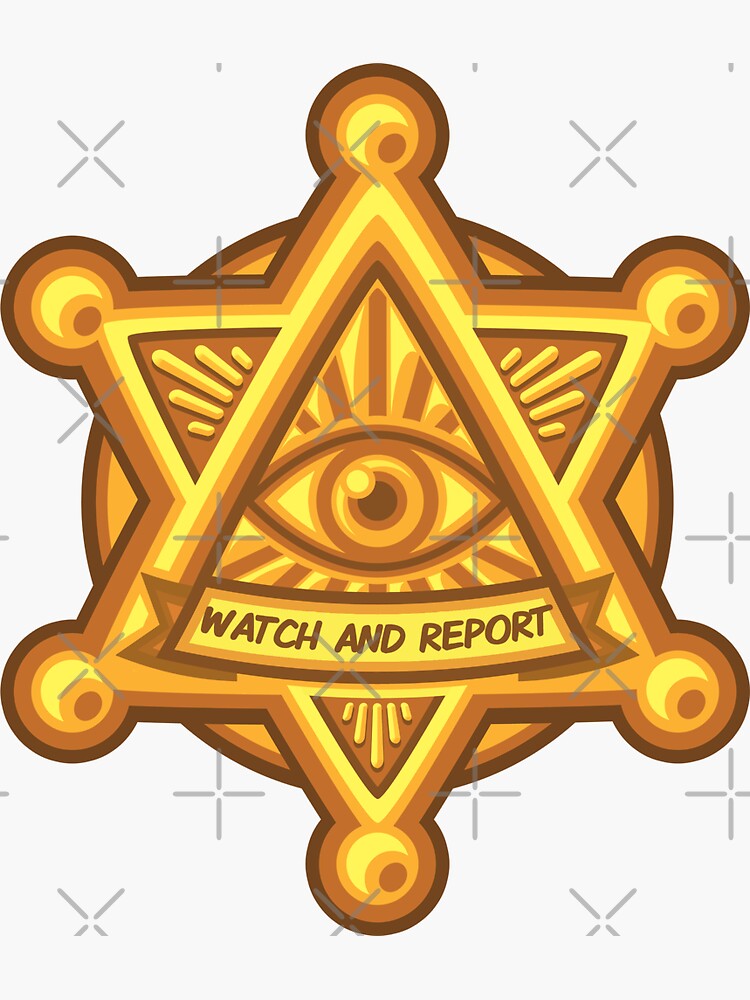 Lampik LMra - badge of Ankh-Morpork City Watch