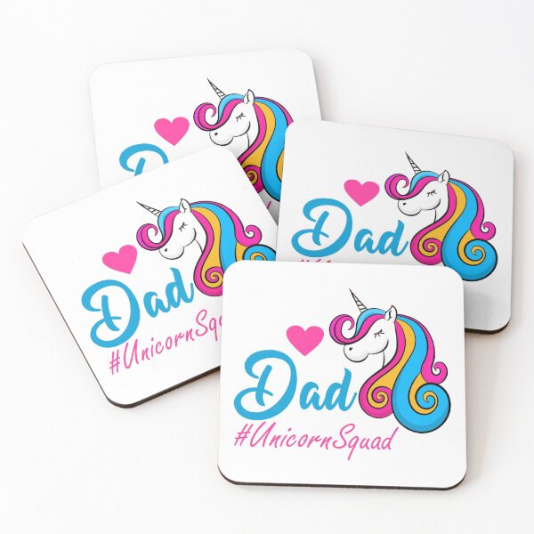 Item preview, unicorn squad dad family shirt designed and sold by PUNCH ME IN SHOP.