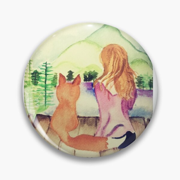 Item preview, The girl and the fox designed and sold by Sifan.