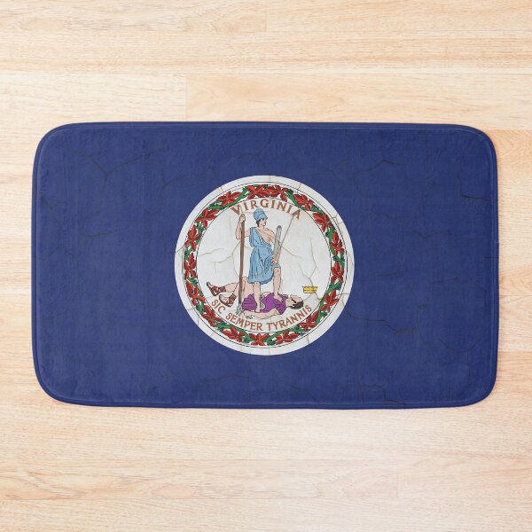 Item preview, Virginia Flag Grunge Wall designed and sold by TRowanDesign.