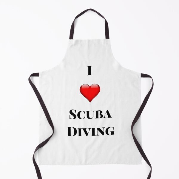 Item preview, I Love Scuba Diving_Light Background designed and sold by Belcibol.