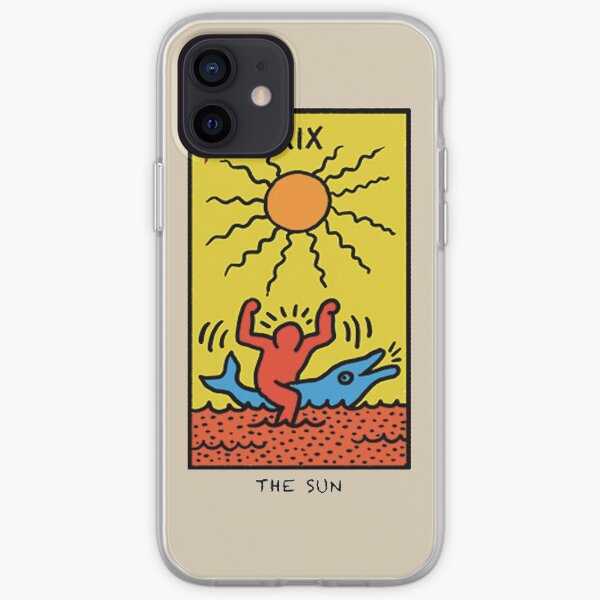 Keith Haring Sun Tarot iPhone Soft Case