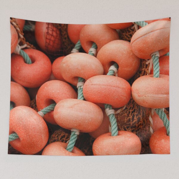 Item preview, Fishing buoys designed and sold by Gaspar Avila.