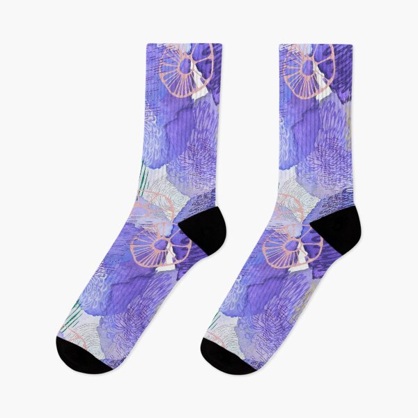 Item preview, Abstract Floral Watercolor Print designed and sold by SapphicGrapphic .
