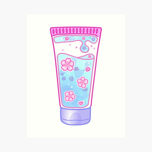 kawaii crystal juice bottle Poster for Sale by Science-nerd