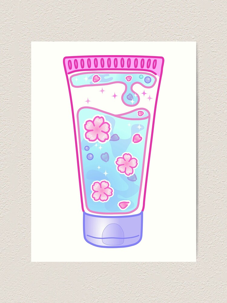 Floral Juice Pins: Sakura Juice Lavender Juice Cute Pins Kawaii