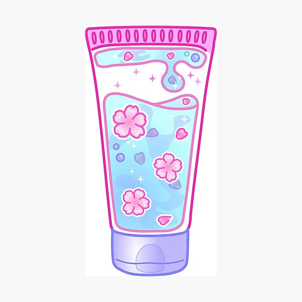 kawaii crystal juice bottle Poster for Sale by Science-nerd