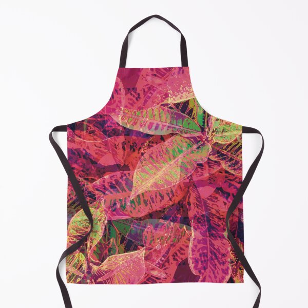 Item preview, Abstract Leaf, Floral Pattern, Pink Croton designed and sold by Trixiloo.