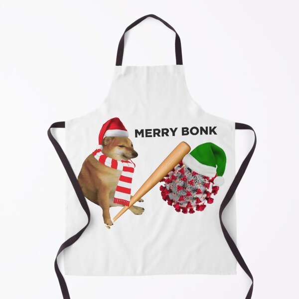 Item preview, Cheems Virus Bonk Christmas Version designed and sold by UncleApo.