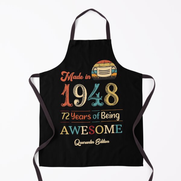 Item preview, thanksgiving Made In 1948 72th Birthday Quarantine Gift 72 Years Old T-Shirt designed and sold by youssefattigui.