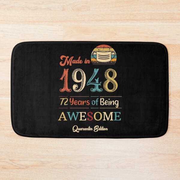 Item preview, thanksgiving Made In 1948 72th Birthday Quarantine Gift 72 Years Old T-Shirt designed and sold by youssefattigui.