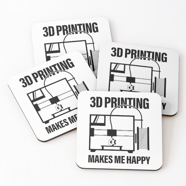 Item preview, 3D Printing Makes Me Happy FFM Love designed and sold by GravitiTees.