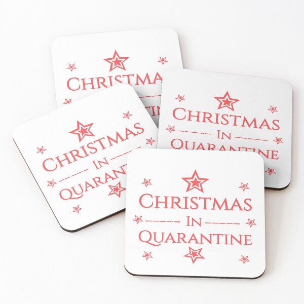 Item preview, Christmas in quarantine beautiful stylish text design for you. designed and sold by Shubham2202.