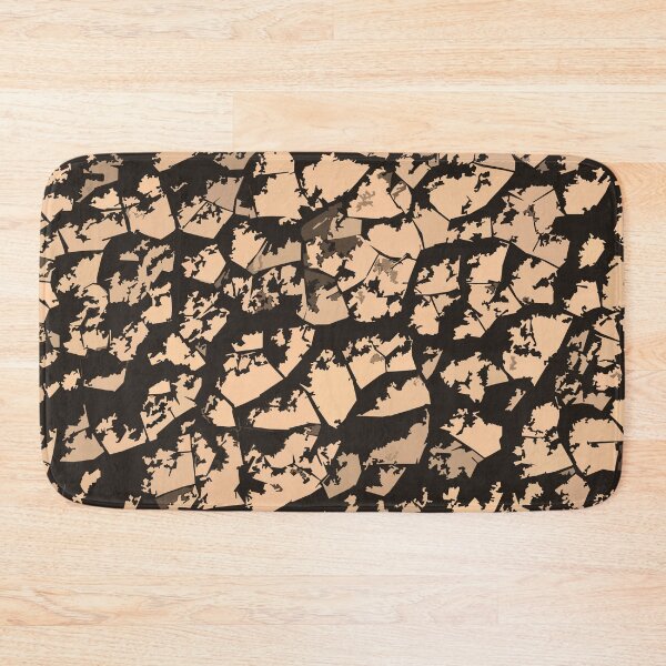 Item preview, Digital Organic Camouflage Pattern in Beige Brown designed and sold by ShopieHome.