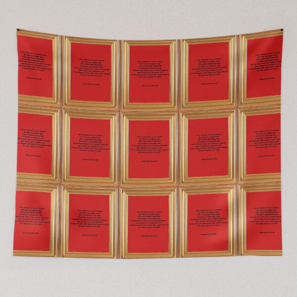 Item preview, Poem by Charlotte Brontë designed and sold by Pelikancrazy.