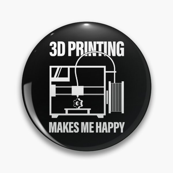 Item preview, 3D Printing Makes Me Happy FFF Love designed and sold by GravitiTees.
