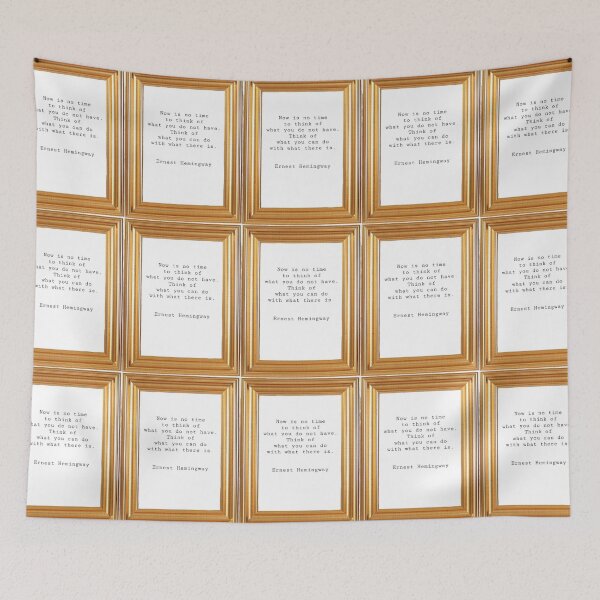 Item preview, Quote by Ernest Hemingway designed and sold by Pelikancrazy.
