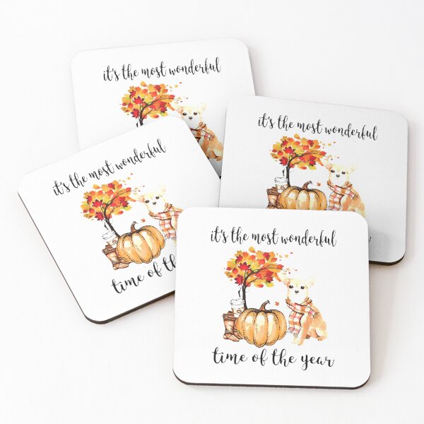 Item preview, Its the most wonderful time of the year Chihuahua Autumn designed and sold by mcinnesstore.