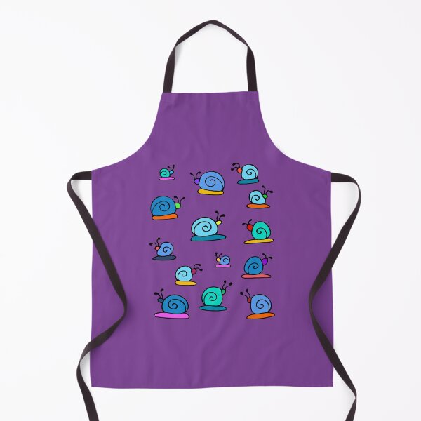 Item preview, Colorful and Cute Snail Pattern (purple) designed and sold by Davey's Designs.