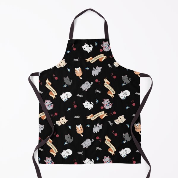 Item preview, All Cats Are Beautiful on black designed and sold by OneBluePlatypus.