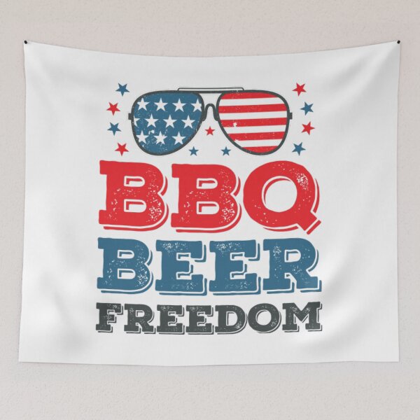Item preview, Bbq Beer Freedom designed and sold by SnyderJason.
