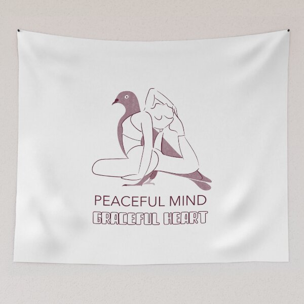 Item preview, PEACEFUL MIND GRACEFUL HEART designed and sold by Ashalcheema.