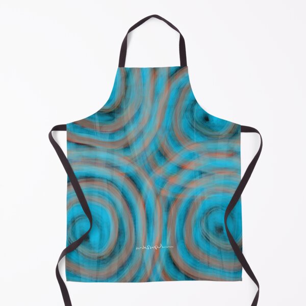 Item preview, SWIRL - swirl pattern in blue designed and sold by uskARpT.