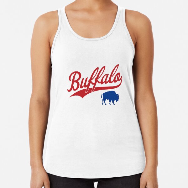 Buffalo Bills Women's Tank Sleeveless T-shirt V-neck Vest Tops Love  Style