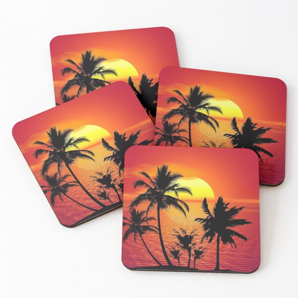 Item preview, Palm tree sunset  designed and sold by Md1982.