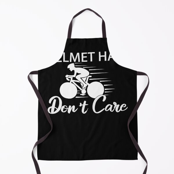 Item preview, Cool Cycling Bicycle Gift Cyclist - Helmet Hair Don't Care designed and sold by abcxyzsma.