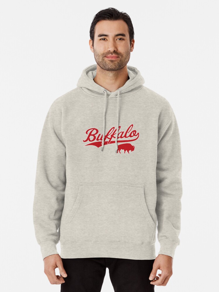 Vintage Bills Mafia NY Buffalo Football Red Art New York Sports Gift  Pullover Hoodie for Sale by JessehessArt