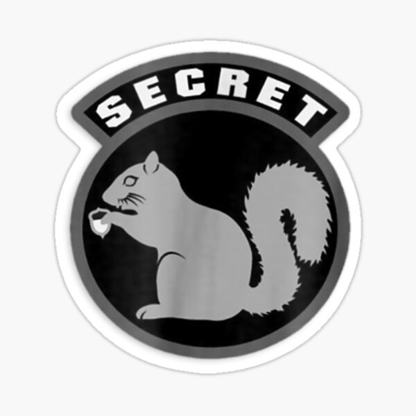 Secret-Squirrel-Military-Intelligence-Usaf-Patch Sticker