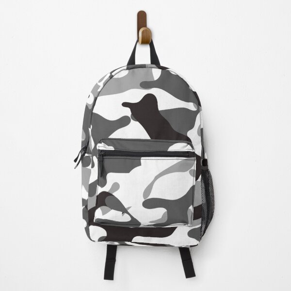 Item preview, Camouflage Pattern Cool Army Grey Camo Print Color for Lovers of the Armed Forces designed and sold by BCNDesign.