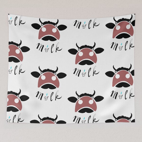 Item preview, Black cow designed and sold by orangerinka.