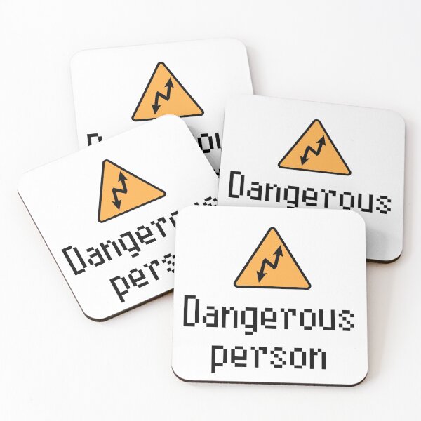Item preview, Electrical safety sign with two arrows, dangerous person designed and sold by Alice-Moonbliss.