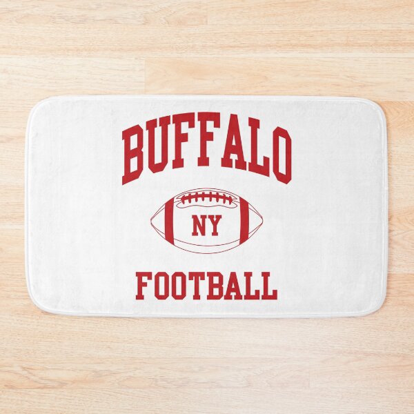 Item preview, Vintage Red Art NY Buffalo Football New York Sports Gift designed and sold by JessehessArt.