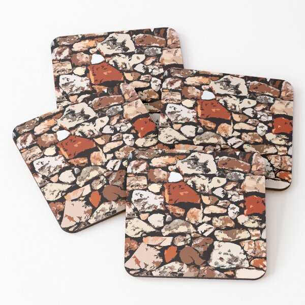 Item preview, Colorful Organic Digital Stone Camouflage Pattern designed and sold by ShopieHome.