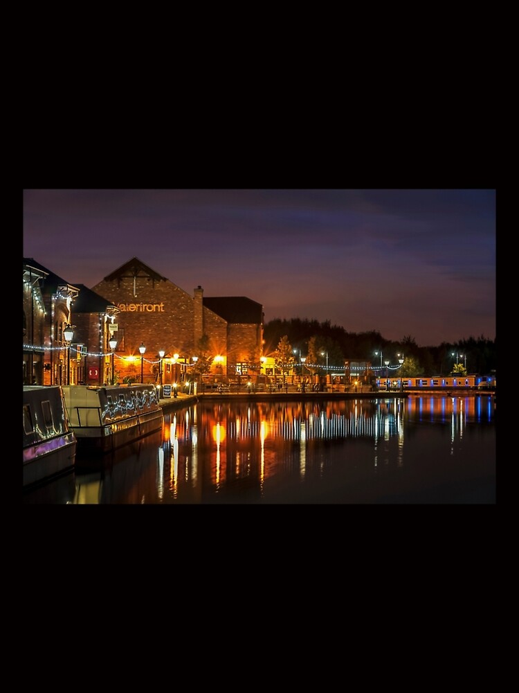 Aperçu 5 sur 5. Robe trapèze avec l'œuvre Waterfront Reflections créée et vendue par mhfore.