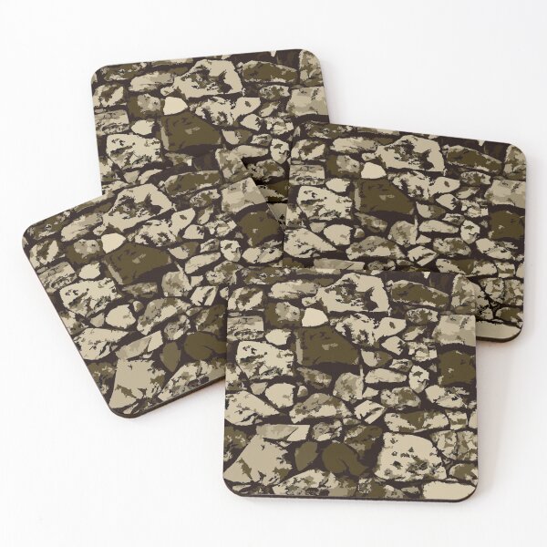 Item preview, Digital Organic Stone Camouflage Pattern designed and sold by ShopieHome.