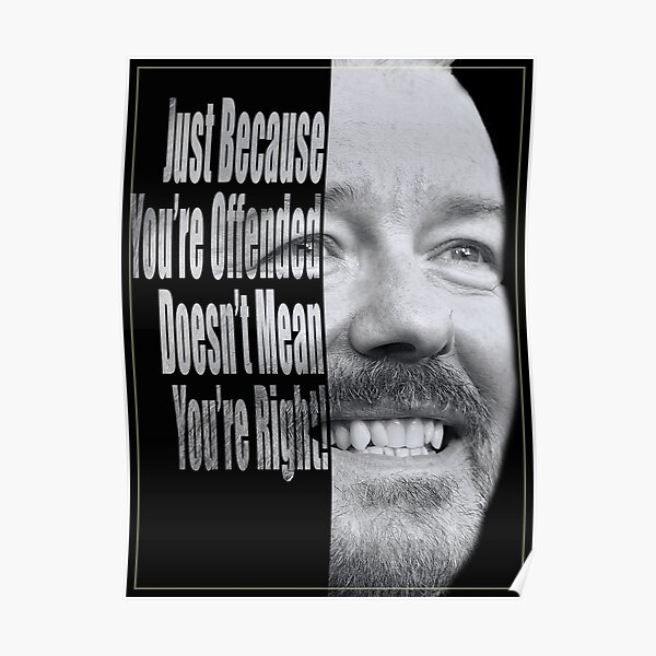 Ricky Gervais - Du liegst falsch. Poster