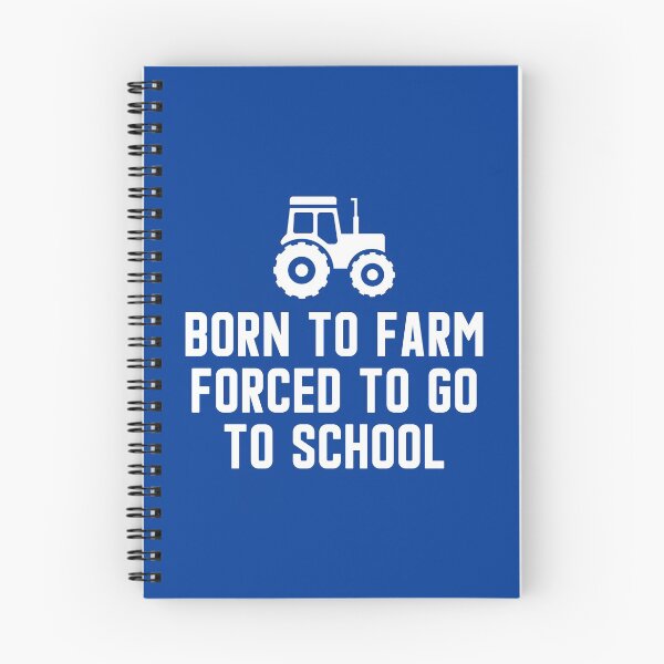 Item preview, Born To Farm Forced To Go To School #5 designed and sold by SalahBlt.