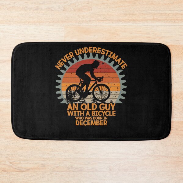 Item preview, Best Cycling Bicycle Gift for Cyclist - Never Underestimate an Old Guy with a bicycle designed and sold by abcxyzsma.