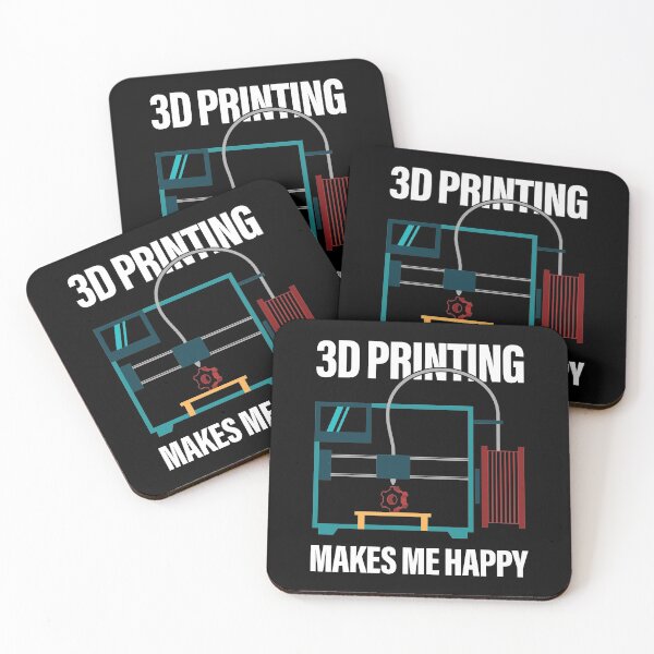 Item preview, 3D Printing Makes Me Happy FFF Fanatic designed and sold by GravitiTees.