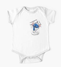 Badness Level Rising Short Sleeve Baby One-Piece