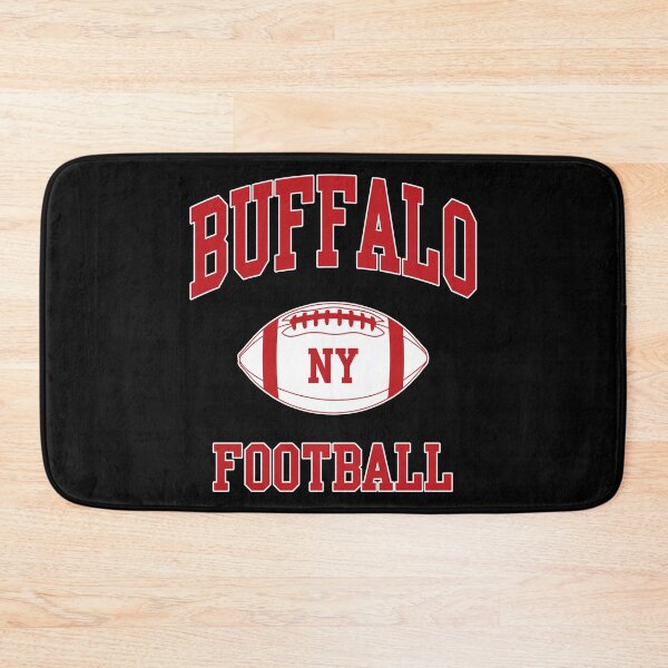 Item preview, Vintage Red Art NY Buffalo Football New York Sports Gift designed and sold by JessehessArt.