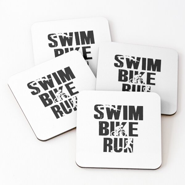 Artikelvorschau, Triathlon - Schwimmen, Fahrrad fahren, Triathlet laufen entworfen und verkauft von SmartStyle.
