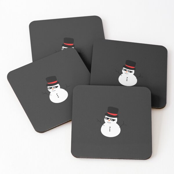 Item preview, Thug Life Snowman designed and sold by Jonathan Dessins.